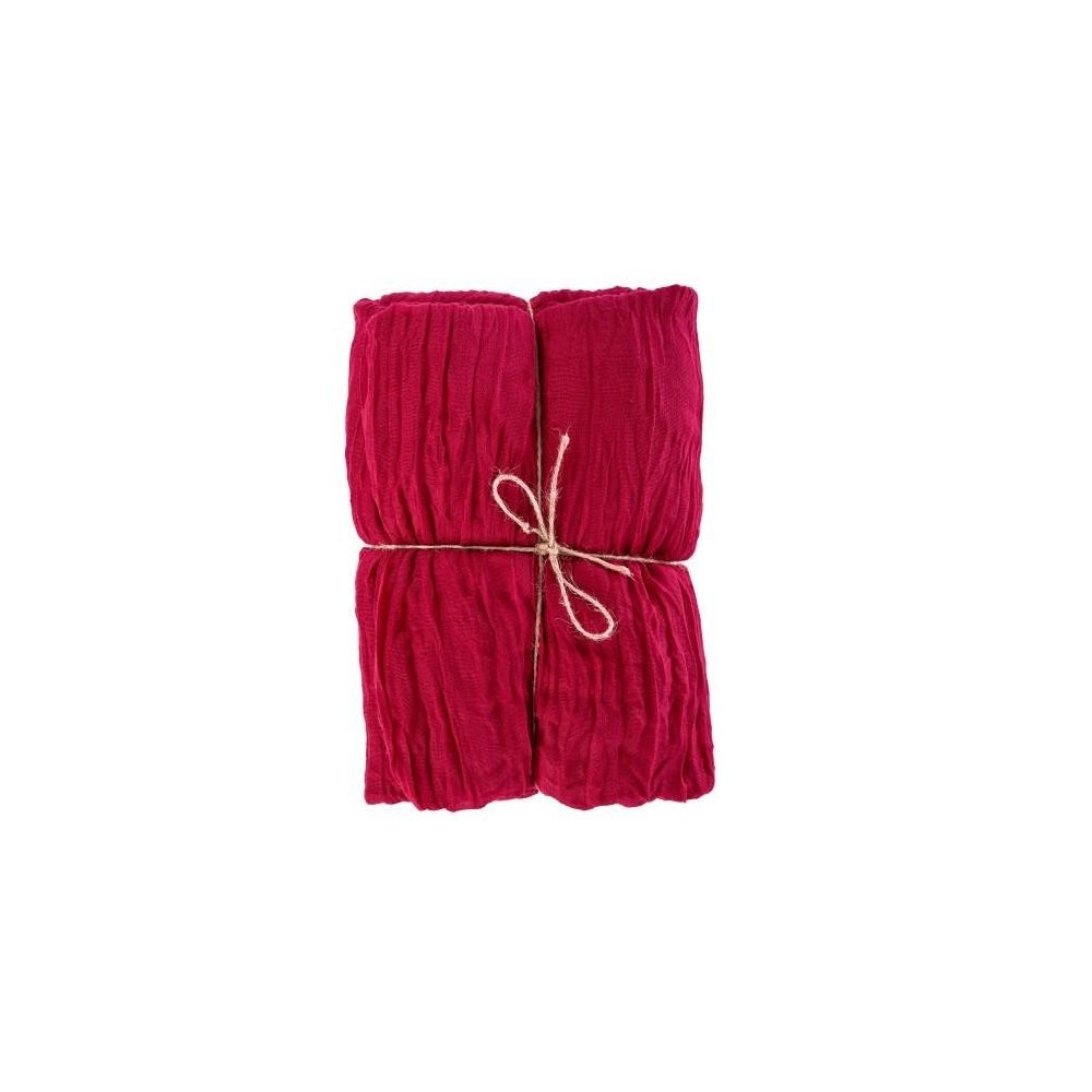 TELO ORGANZA CM90X3MT BURGUNDY